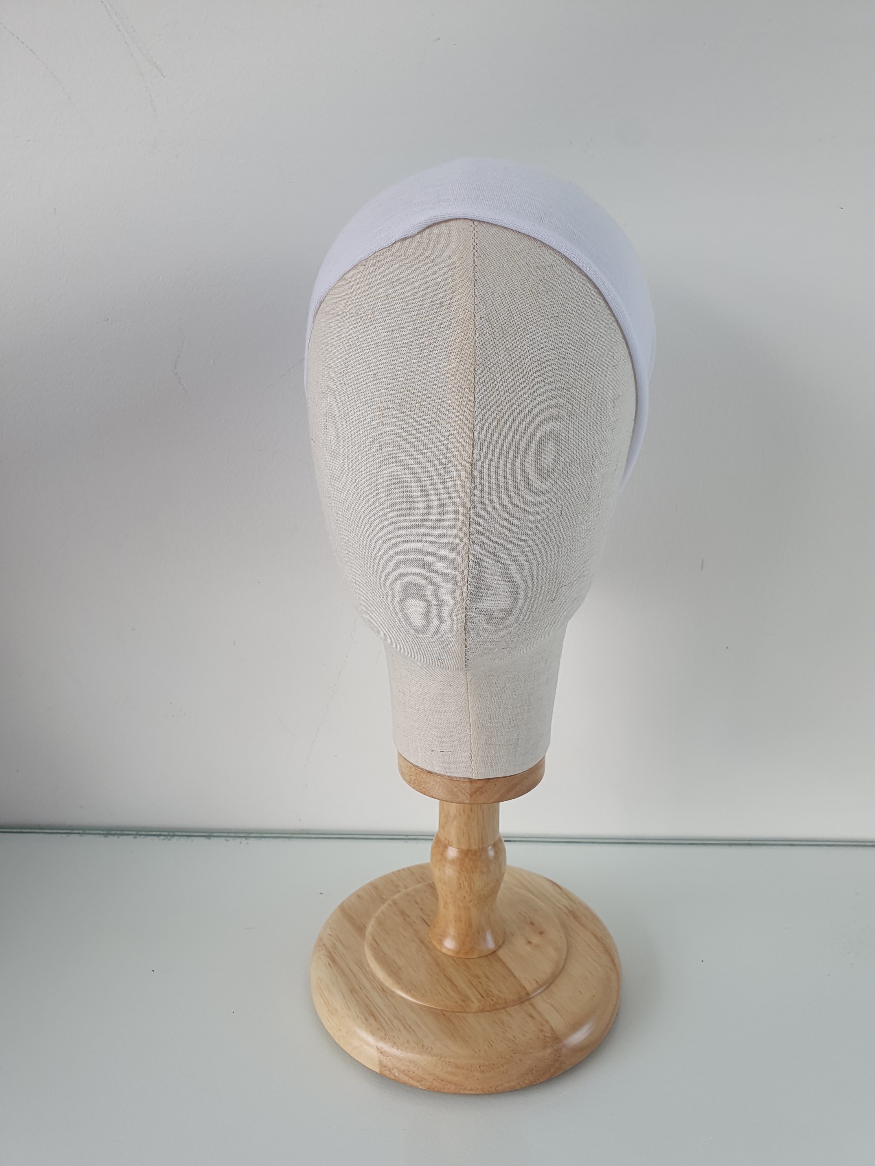 Bonnet tube blanc – Image 3