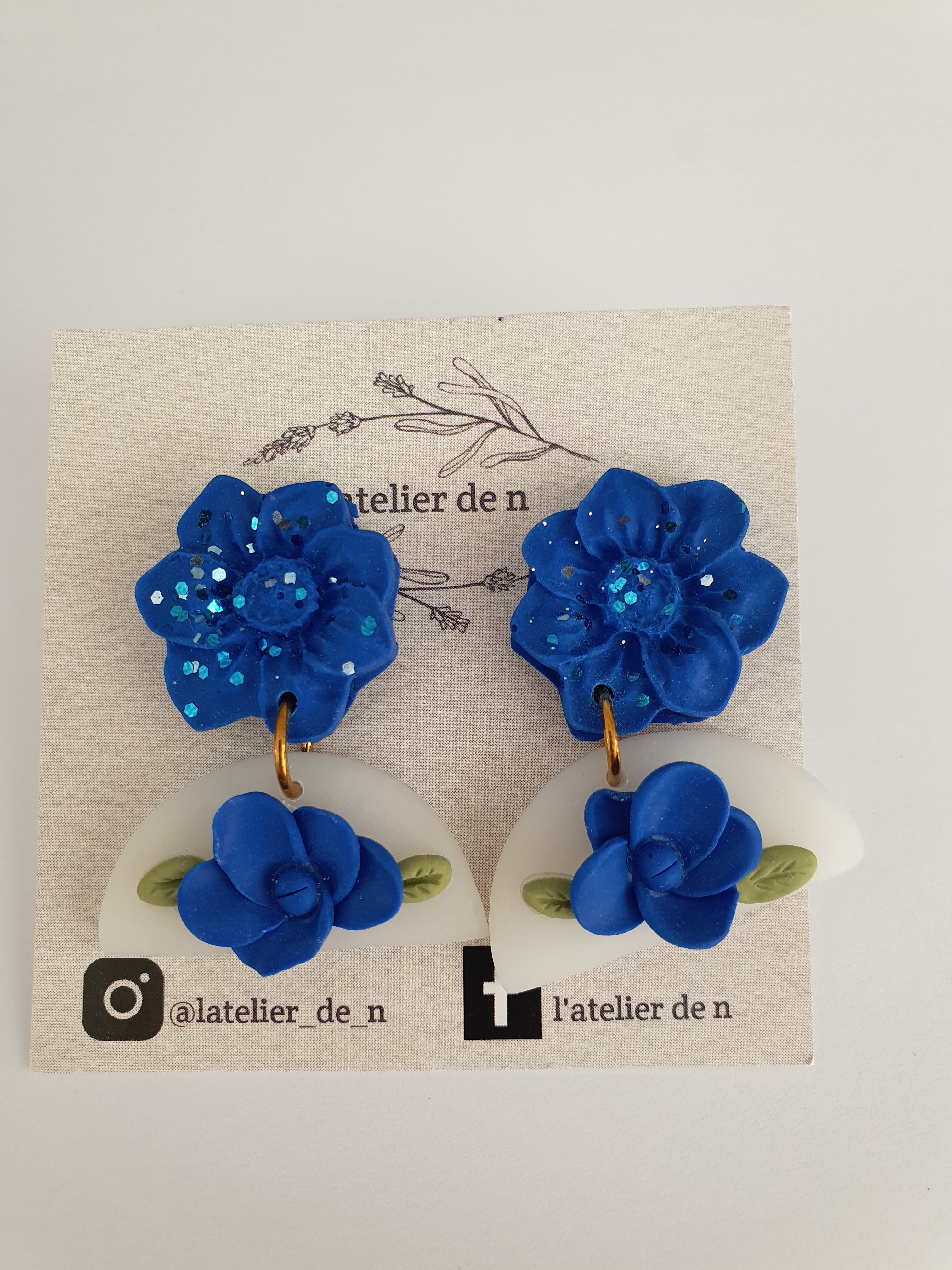 Boucles d'oreilles L'atelier de n