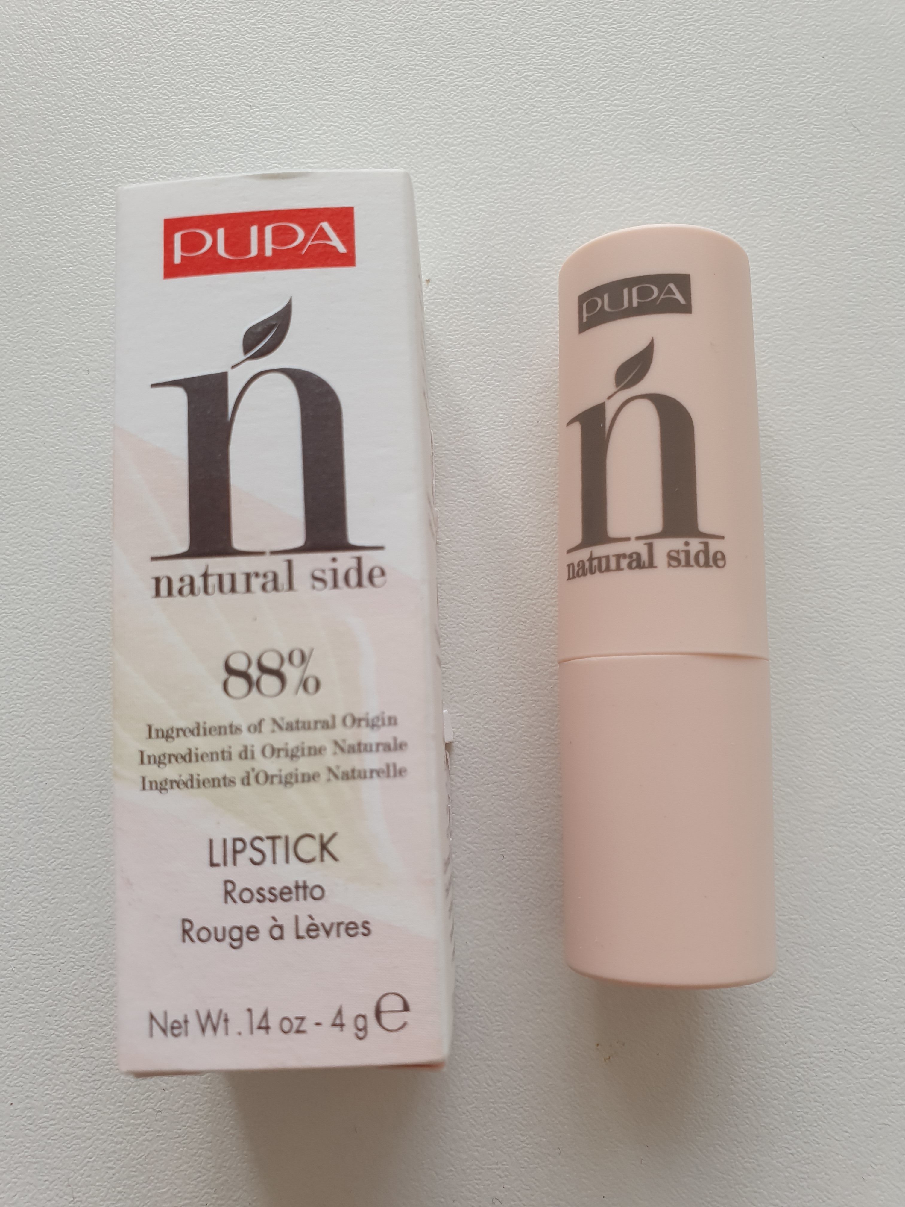 Rouge à lèvres PUPA natural side 005 vintage rose