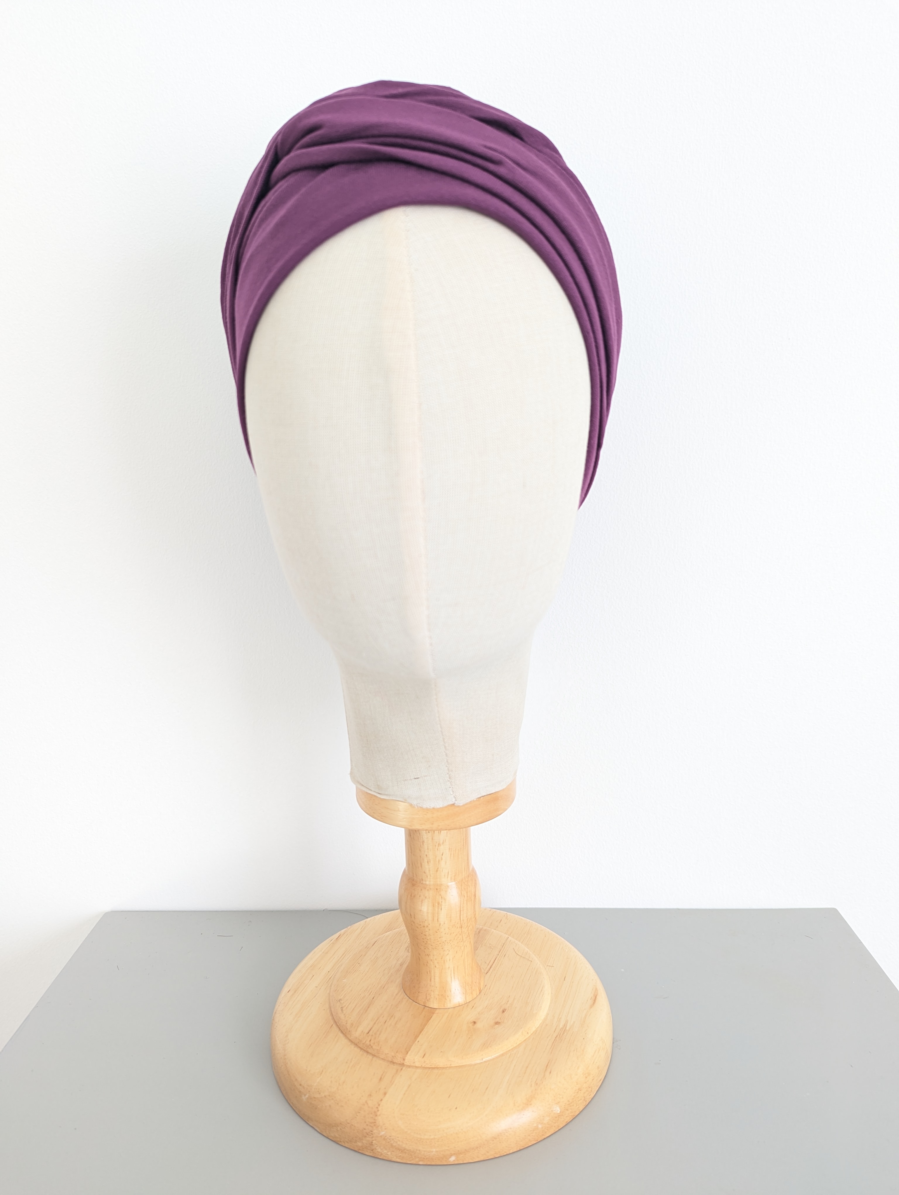 Bonnet violet 95% bambou