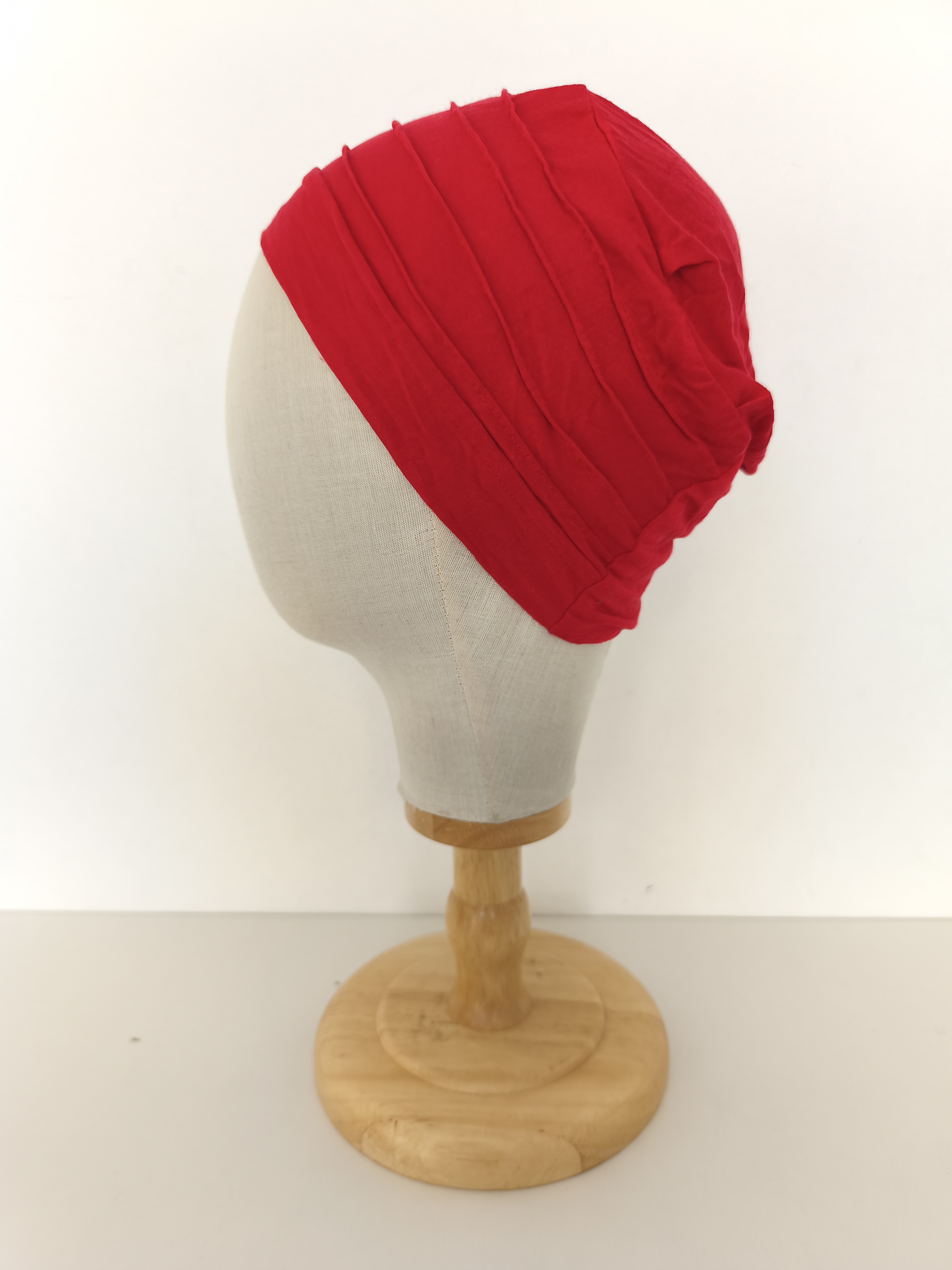 Bonnet rouge classique 95% bambou