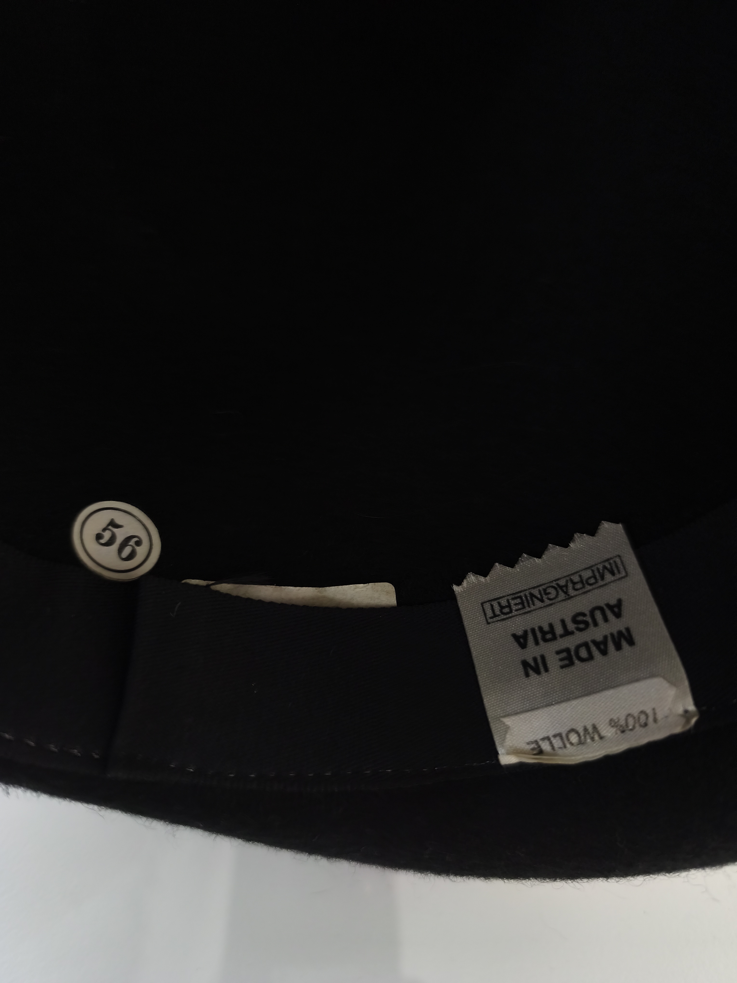 Chapeau noir AALLARD de Megeve – Image 3