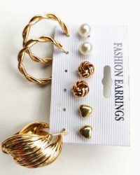 Boucles d'oreilles x5