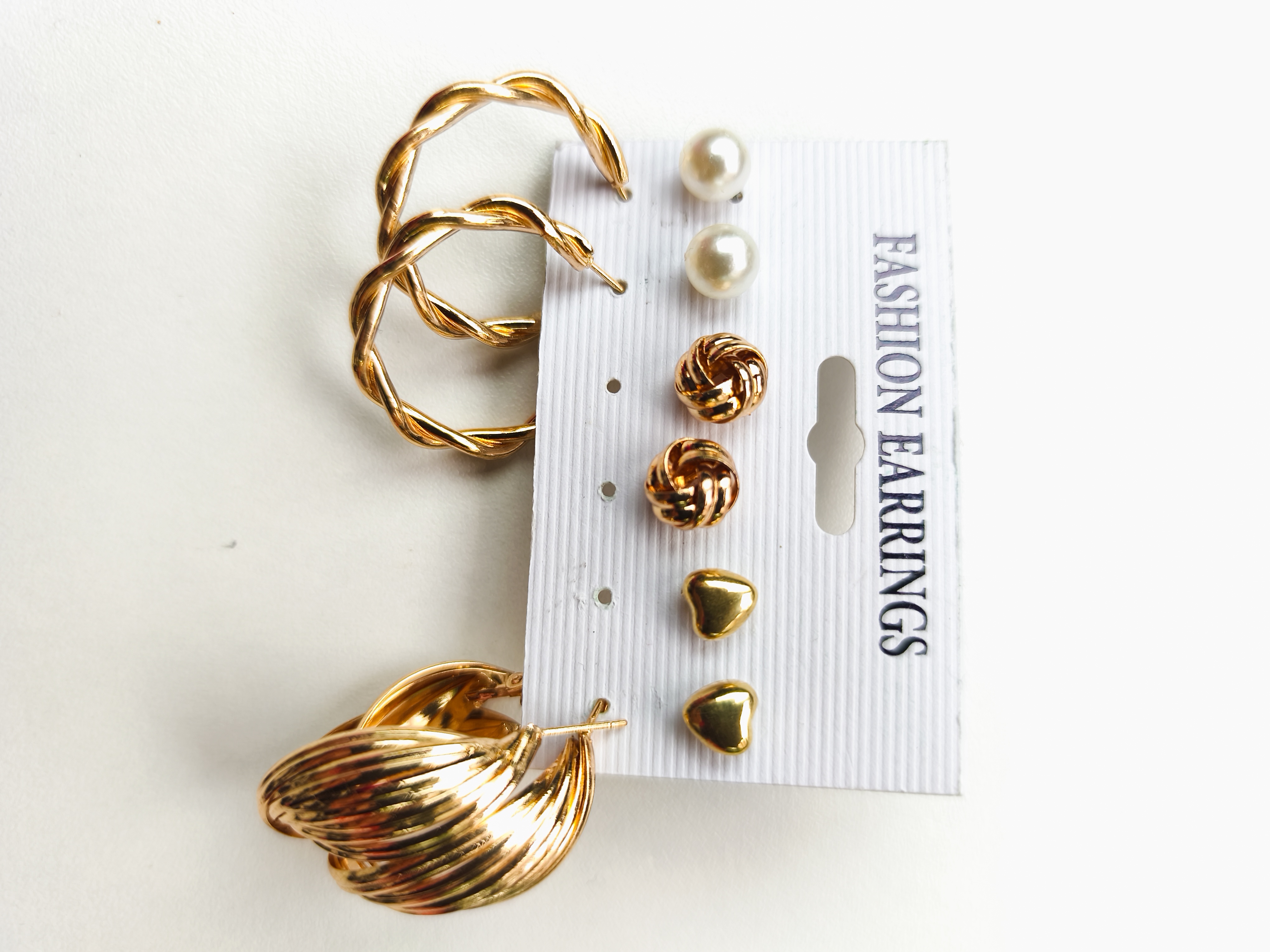 Boucles d'oreilles x5