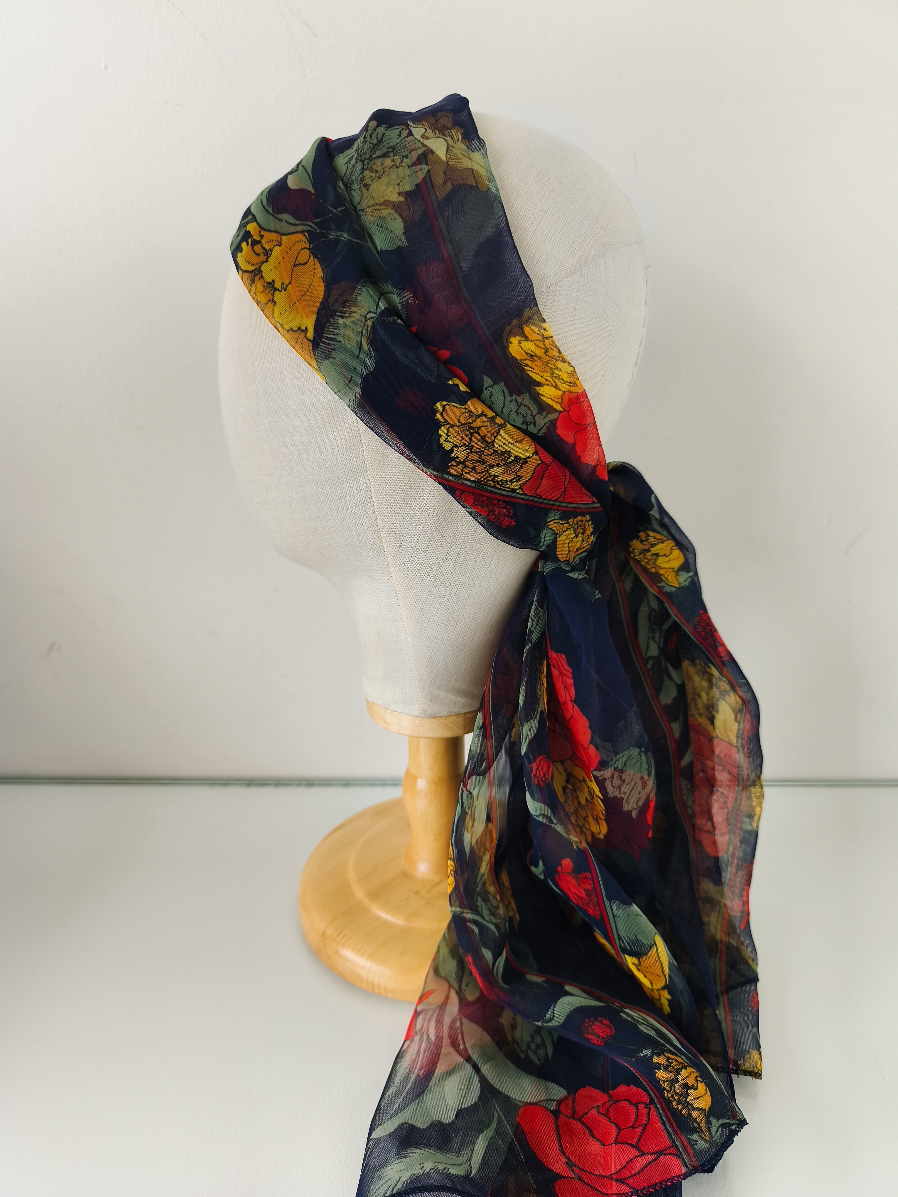Foulard long 130cmx50