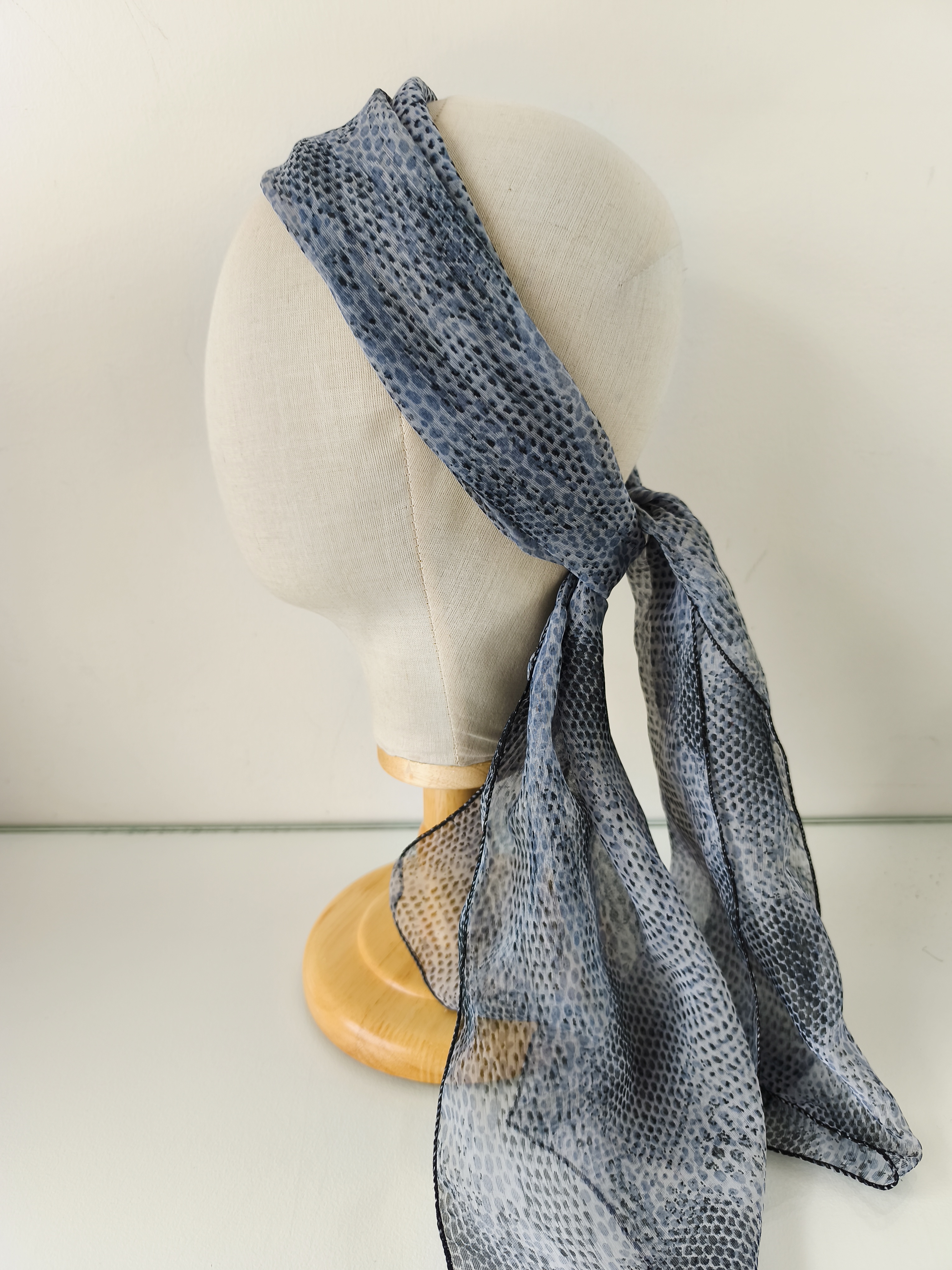 Foulard long 130cmx40