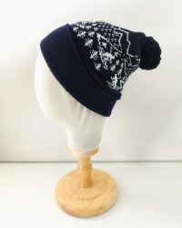 Bonnet bleu motif ski Ambler