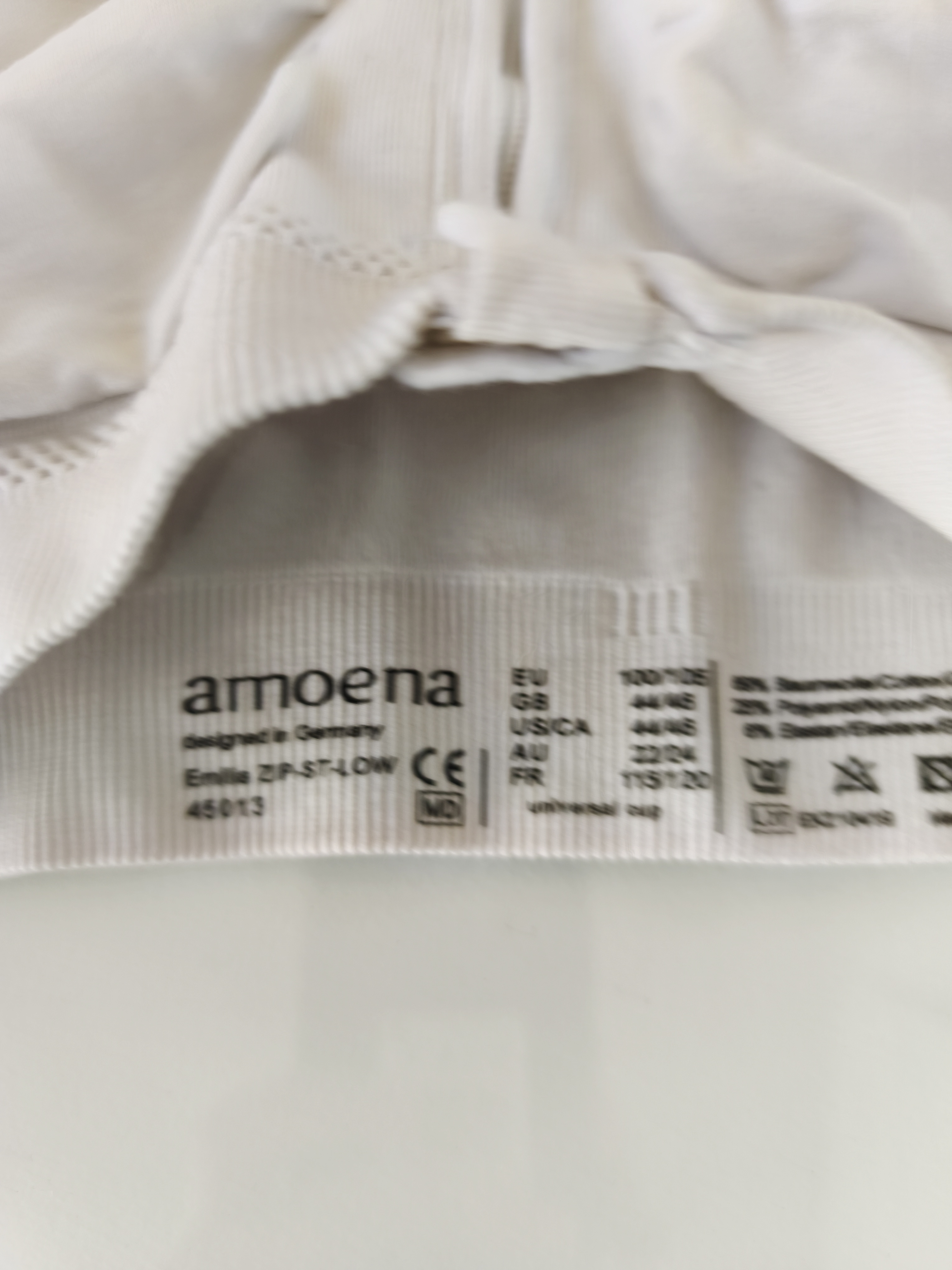 Brassière Amoena Emilia ZIP ST LOW taille 115/120 – Image 3