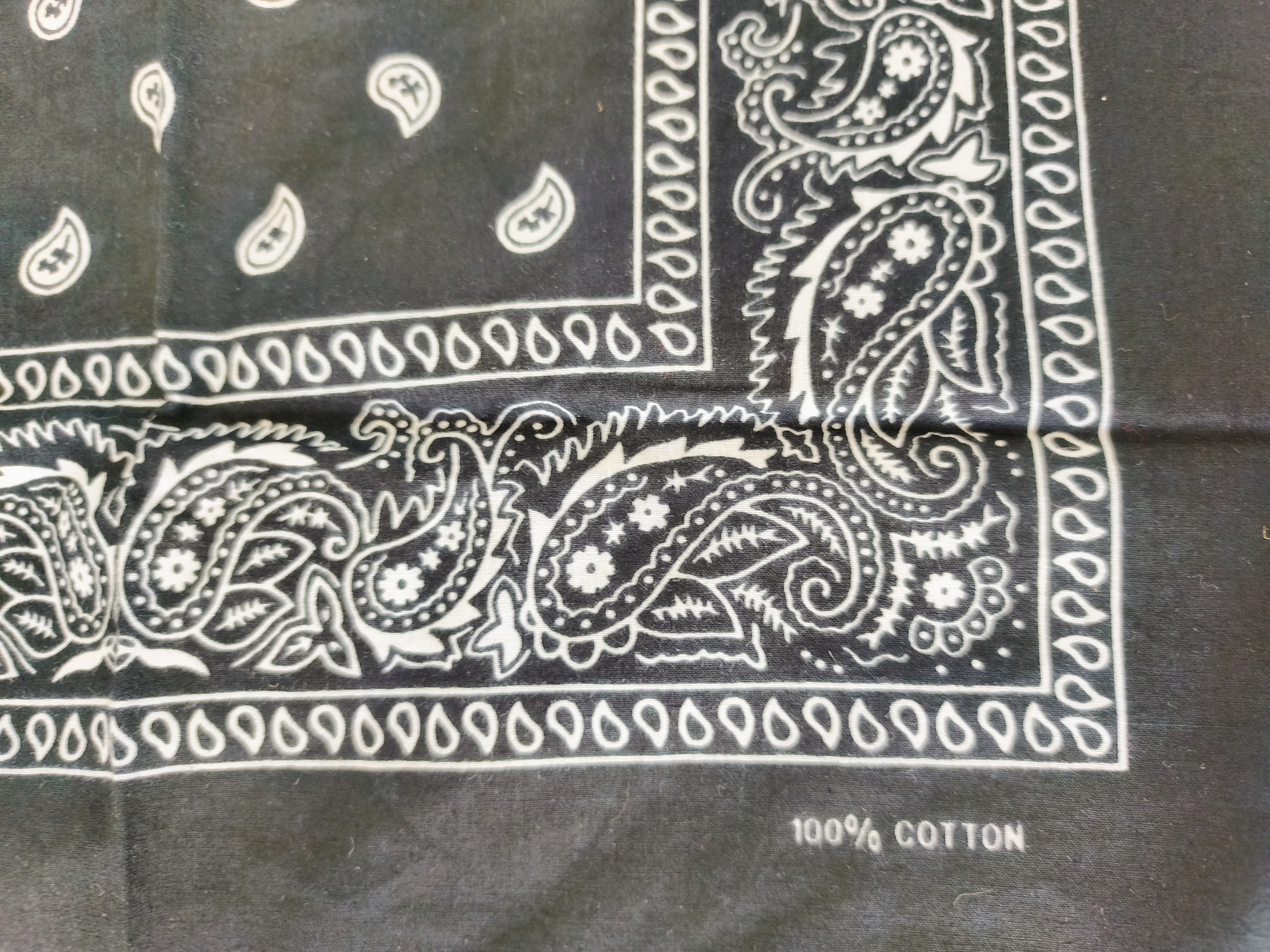 Foulard bandana carré 50x50cm 100% coton – Image 3
