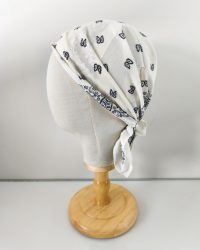 Foulard bandana carré 50x50cm 100% coton