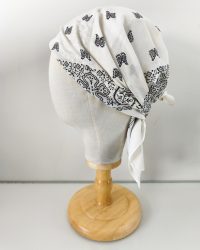 Foulard bandana carré 50x50cm 100% coton