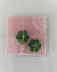 Pampilles à enfiler dans des boules d'oreilles créoles