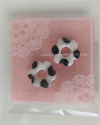 Pampilles à enfiler dans des boules d'oreilles créoles