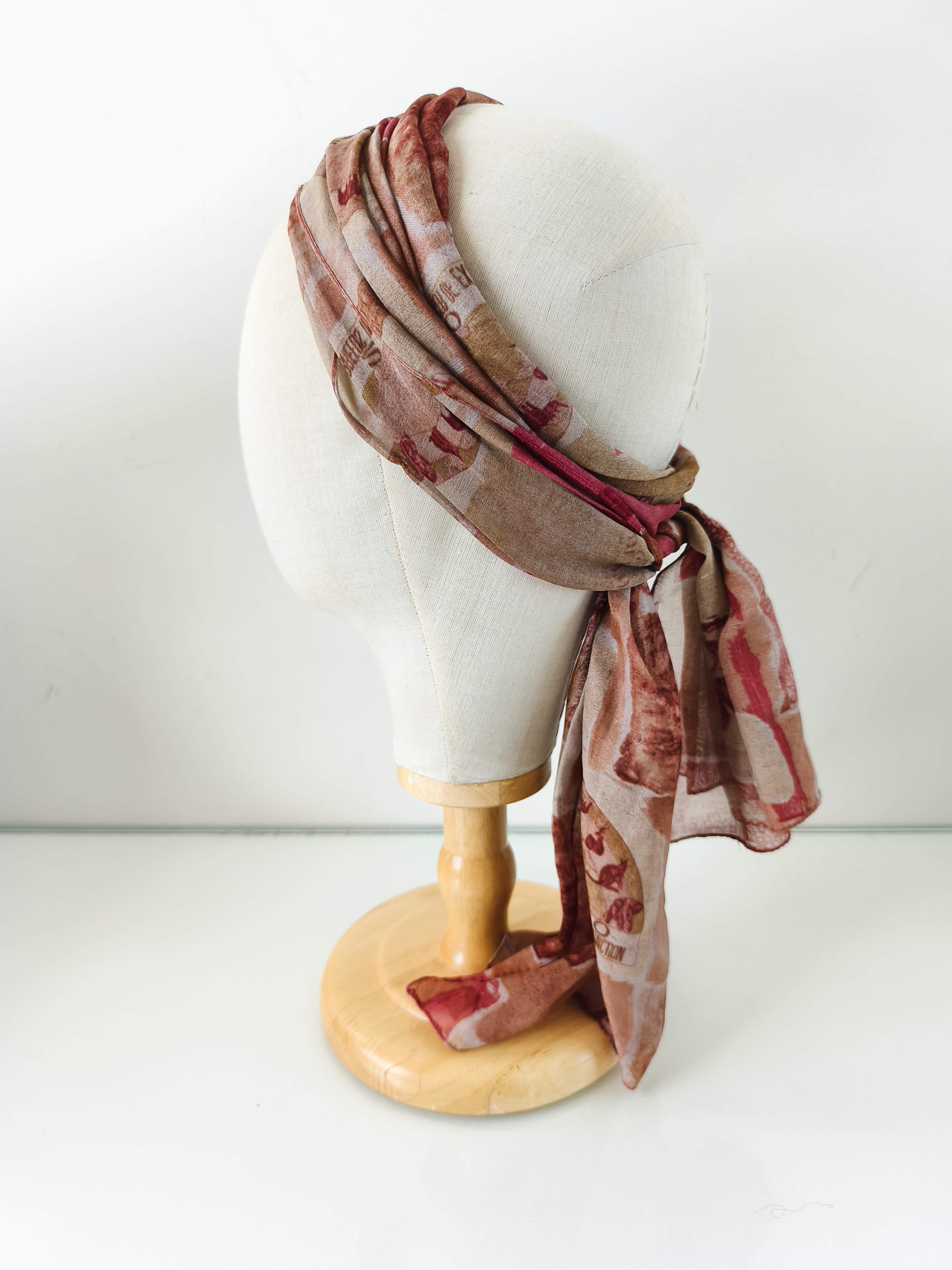 Foulard long 160x35cm