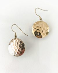 Boucles d'oreilles argentées (003)