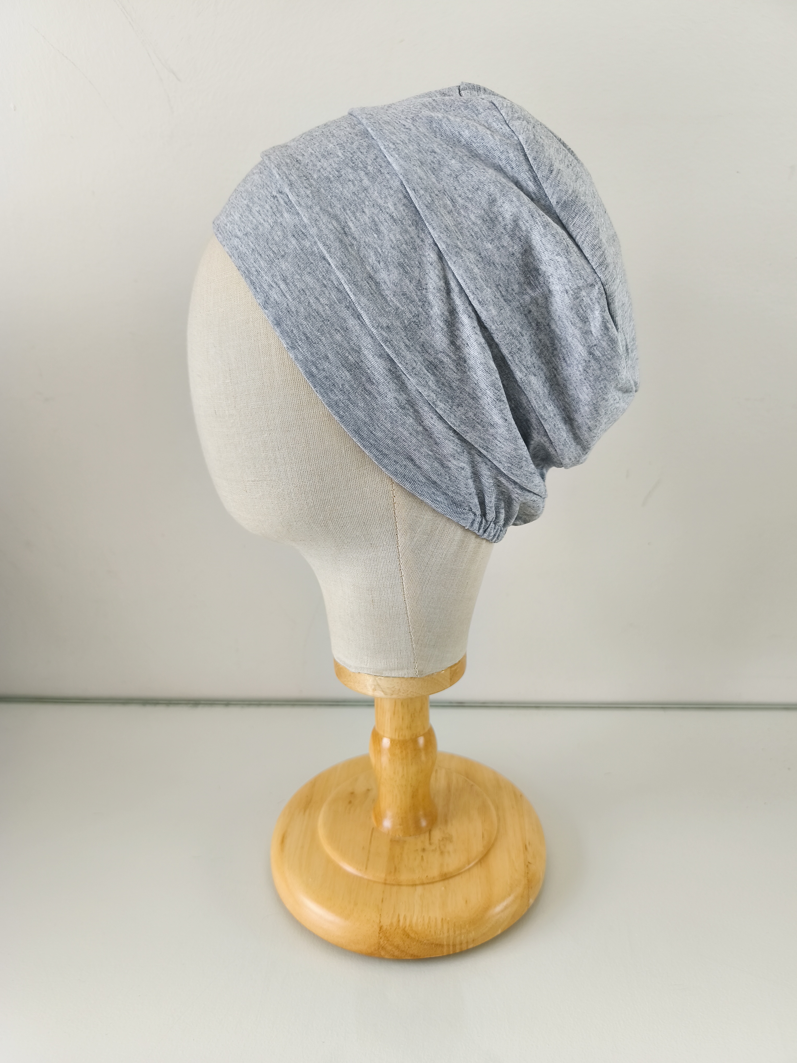 Bonnet gris 95% coton