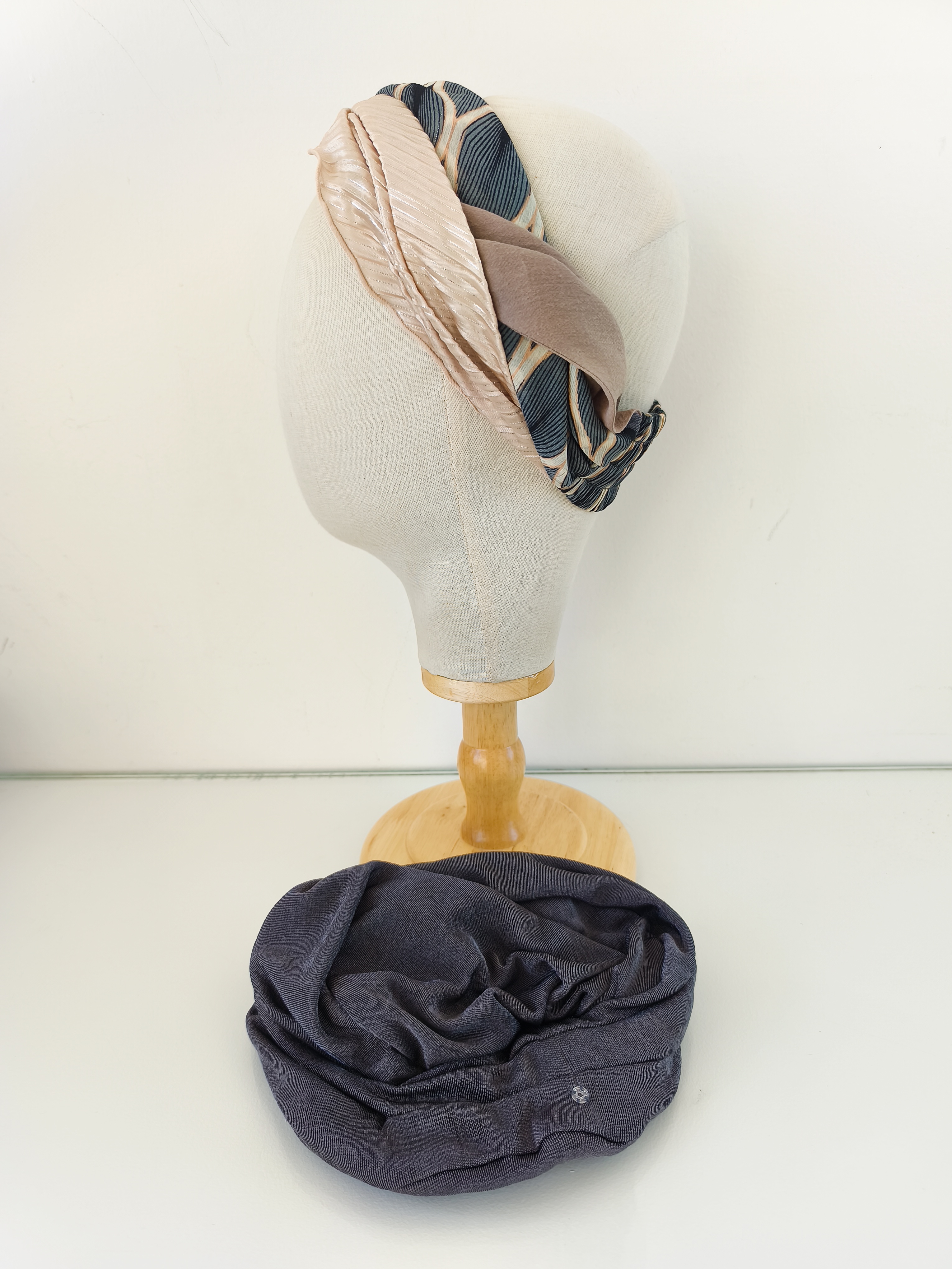 Bonnet et bandeau assorti Boho Spirit – Image 3