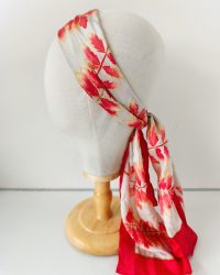 Foulard long soie 120x23cm