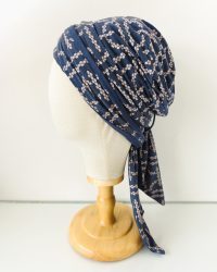 Bonnet avec 2 pans amovibles à nouer bambou