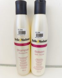 Shampoing et après shampoing Belle Madame
