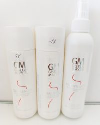 Shampoing, après shampoing et spray coiffant Gisela Mayer