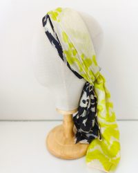 Foulard long soie 65x140cm