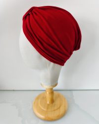 Bonnet classique bordeaux 95% bambou