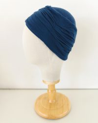 Bonnet simple bleu 95% bambou