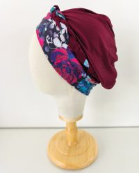 Bonnet avec tresse
