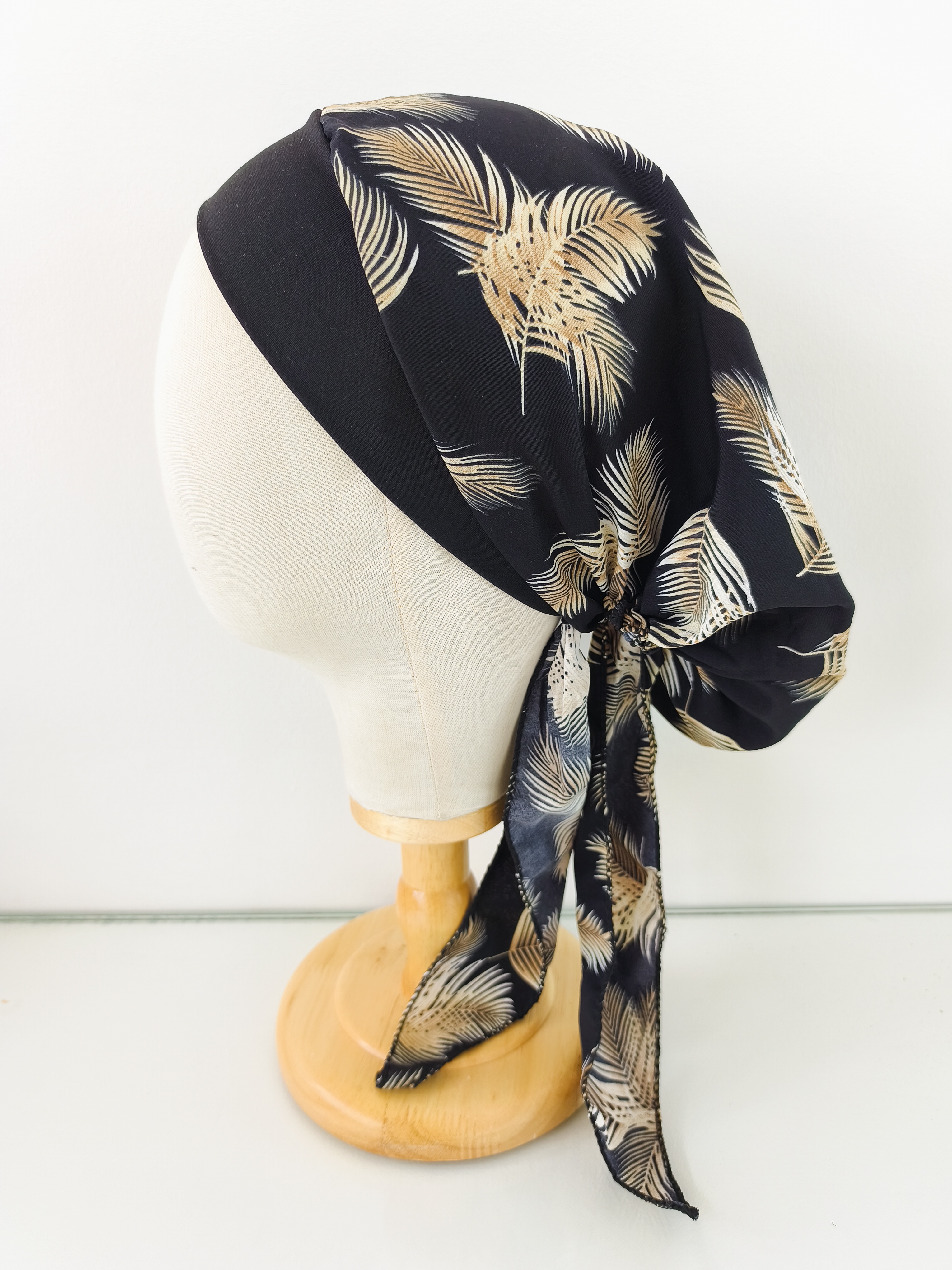Bonnet bandeau turban