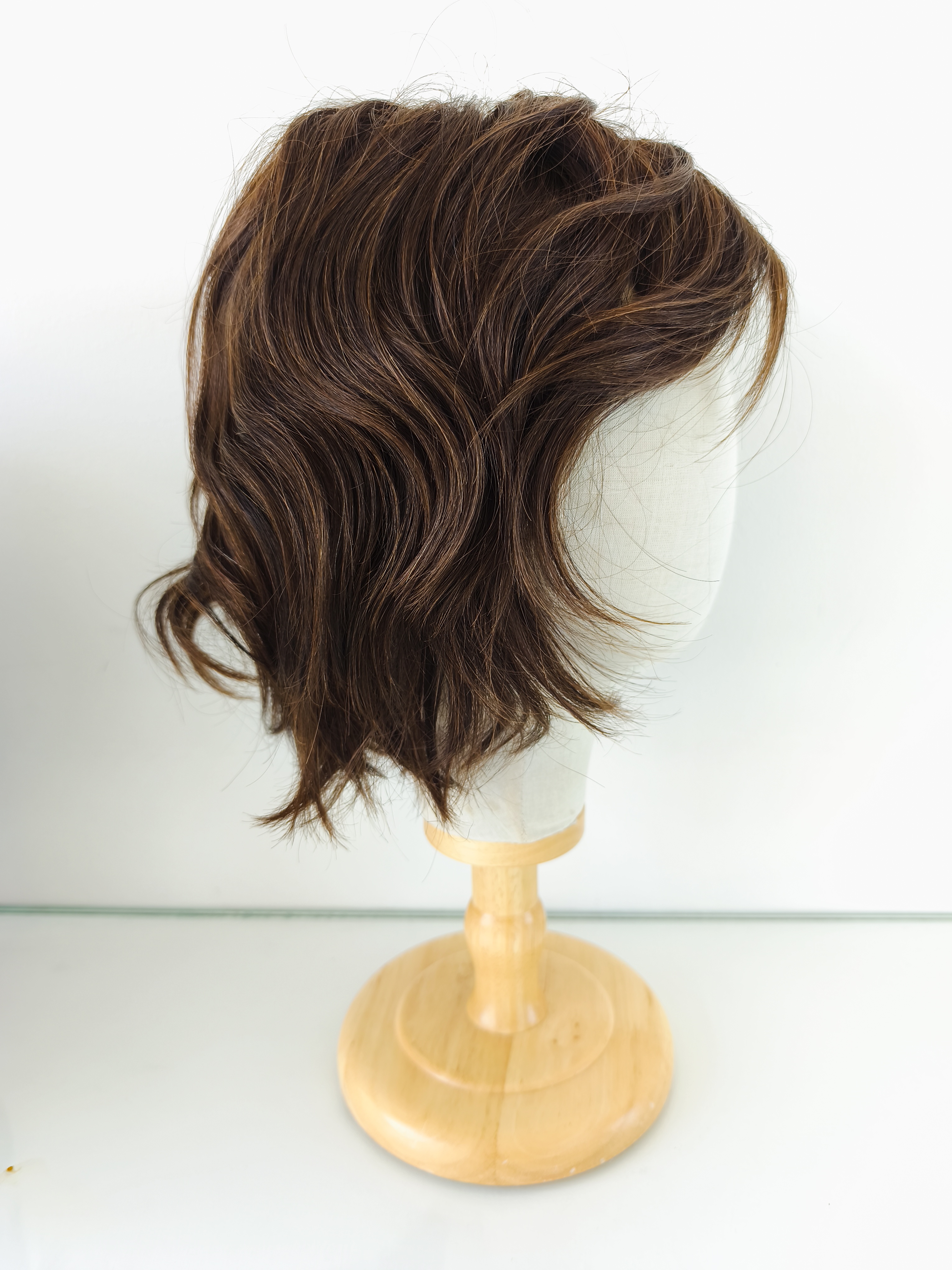 Perruque carré cheveux naturels