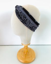 Bandeau bandana noir