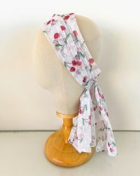 Foulard long cerise Armand Thierry