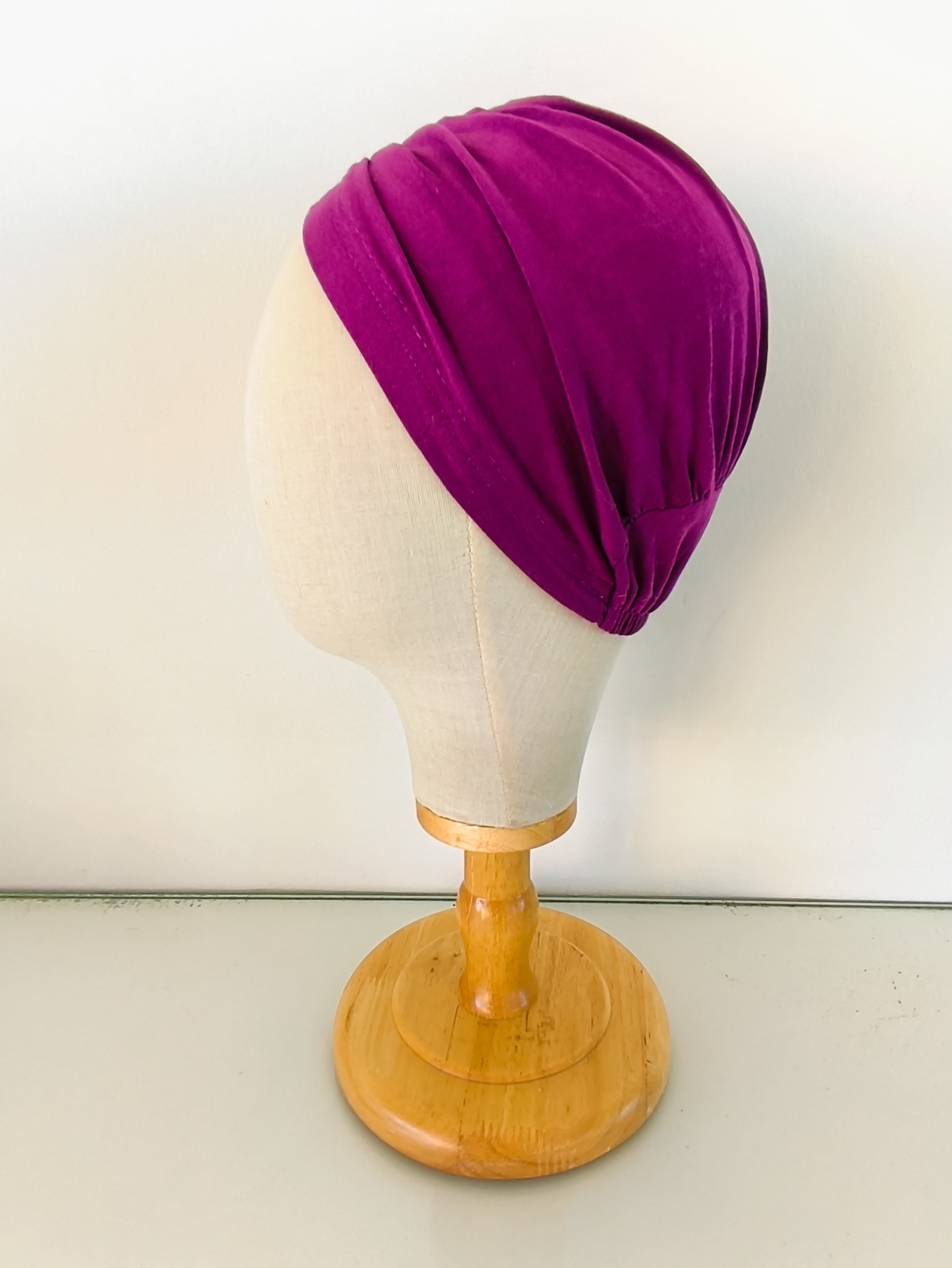 Bonnet simple violet