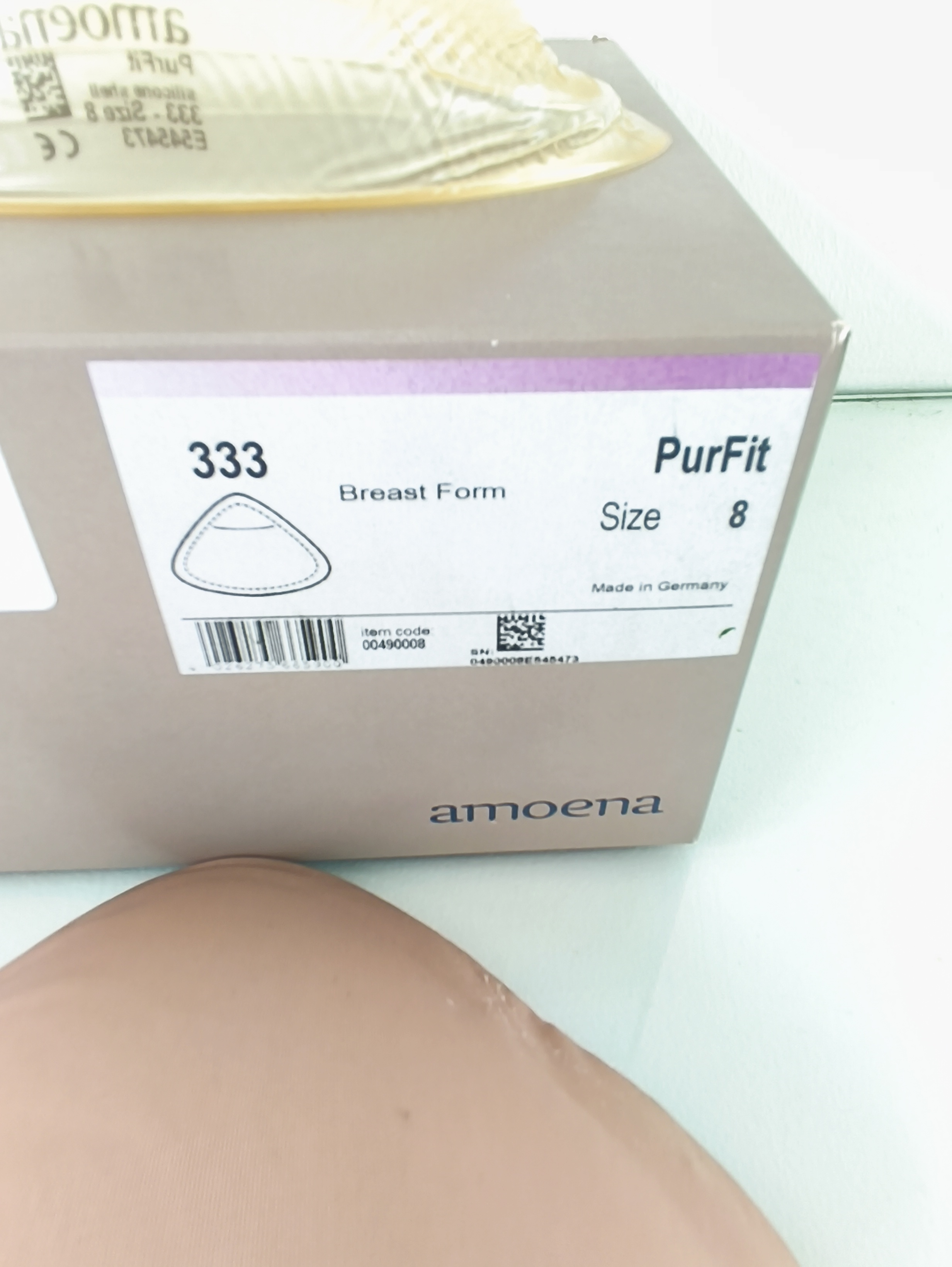Prothèse mammaire Amoena PurFit taille 8 – Image 2
