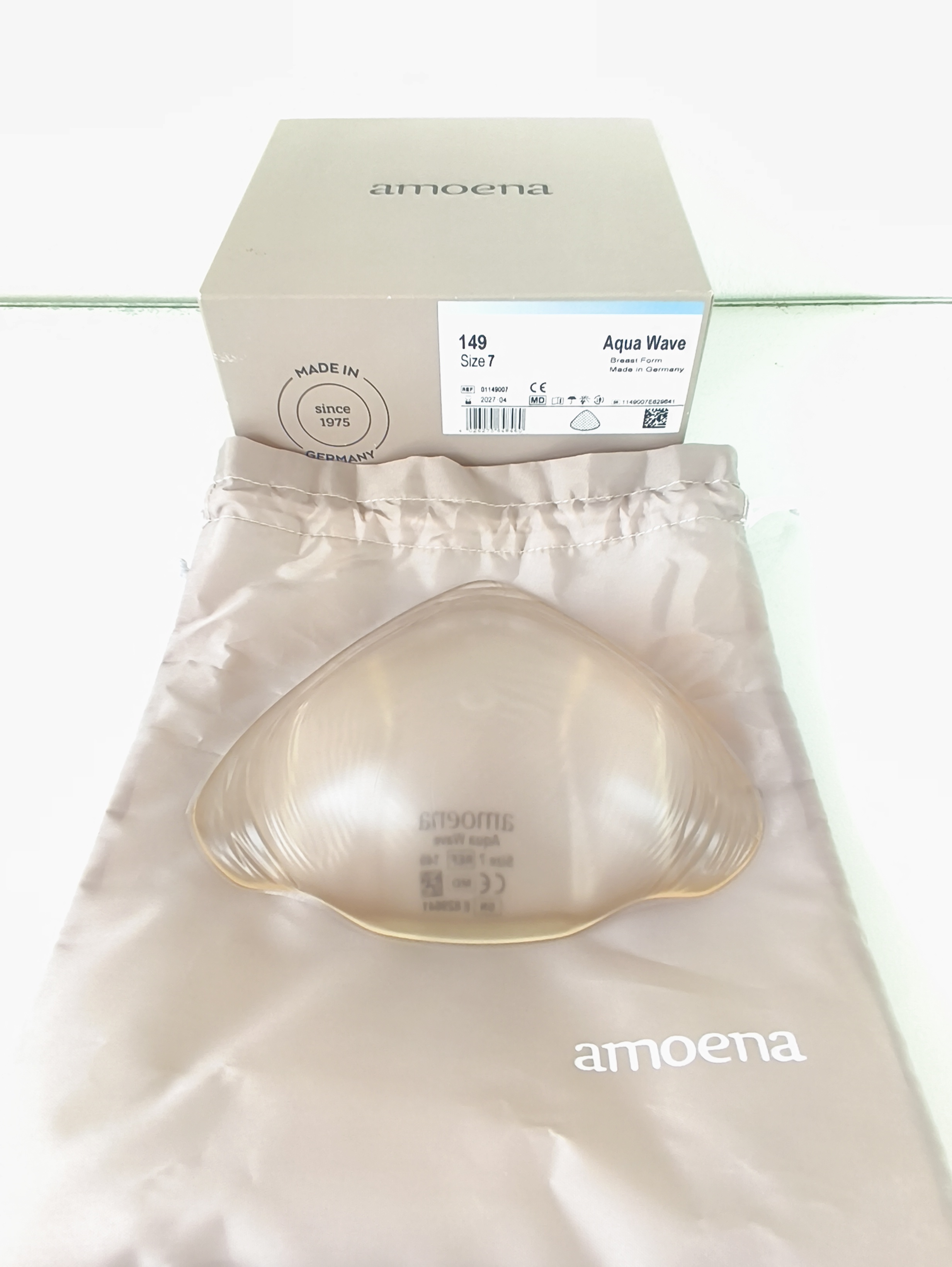 Prothèse mammaire aquatique Amoena Aquawave taille 7