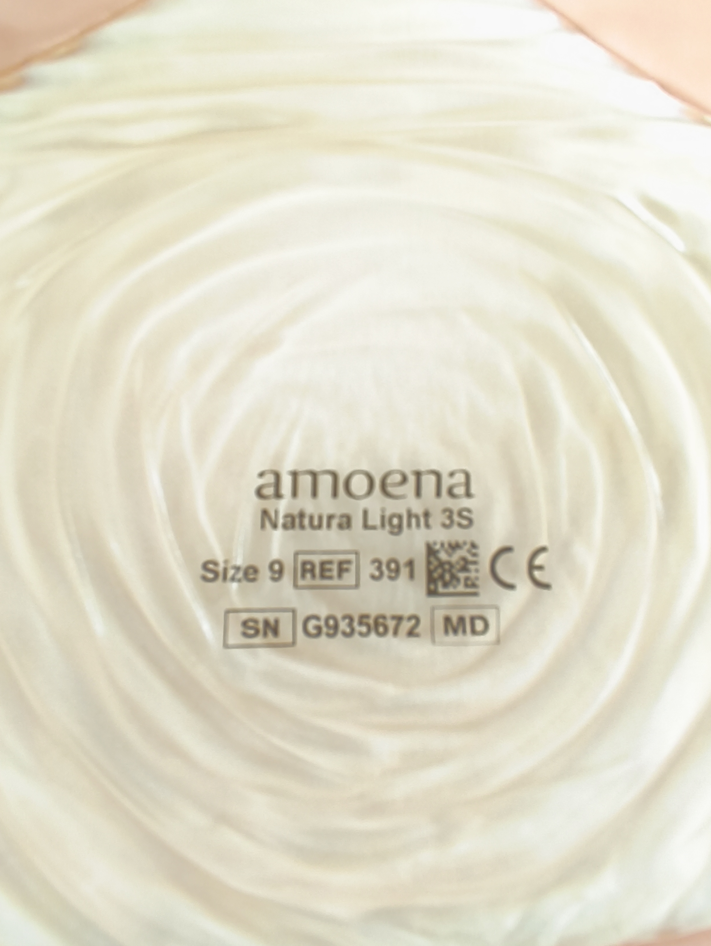 Prothèse mammaire Amoena Natura Light 3S taille 9 – Image 2