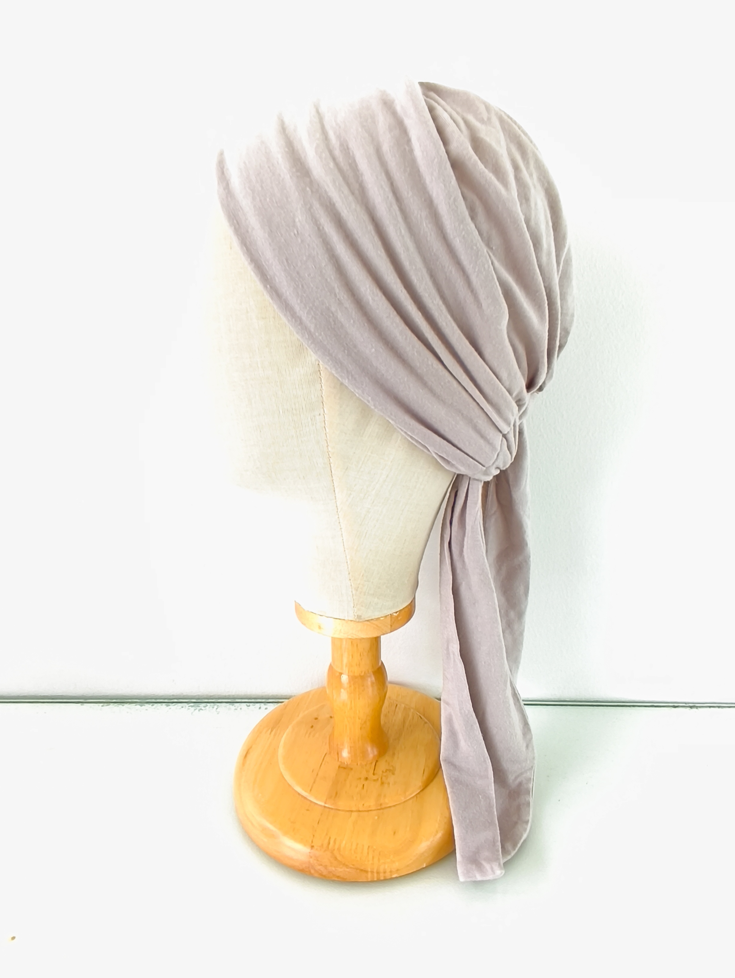 Bonnet beige 95% bambou