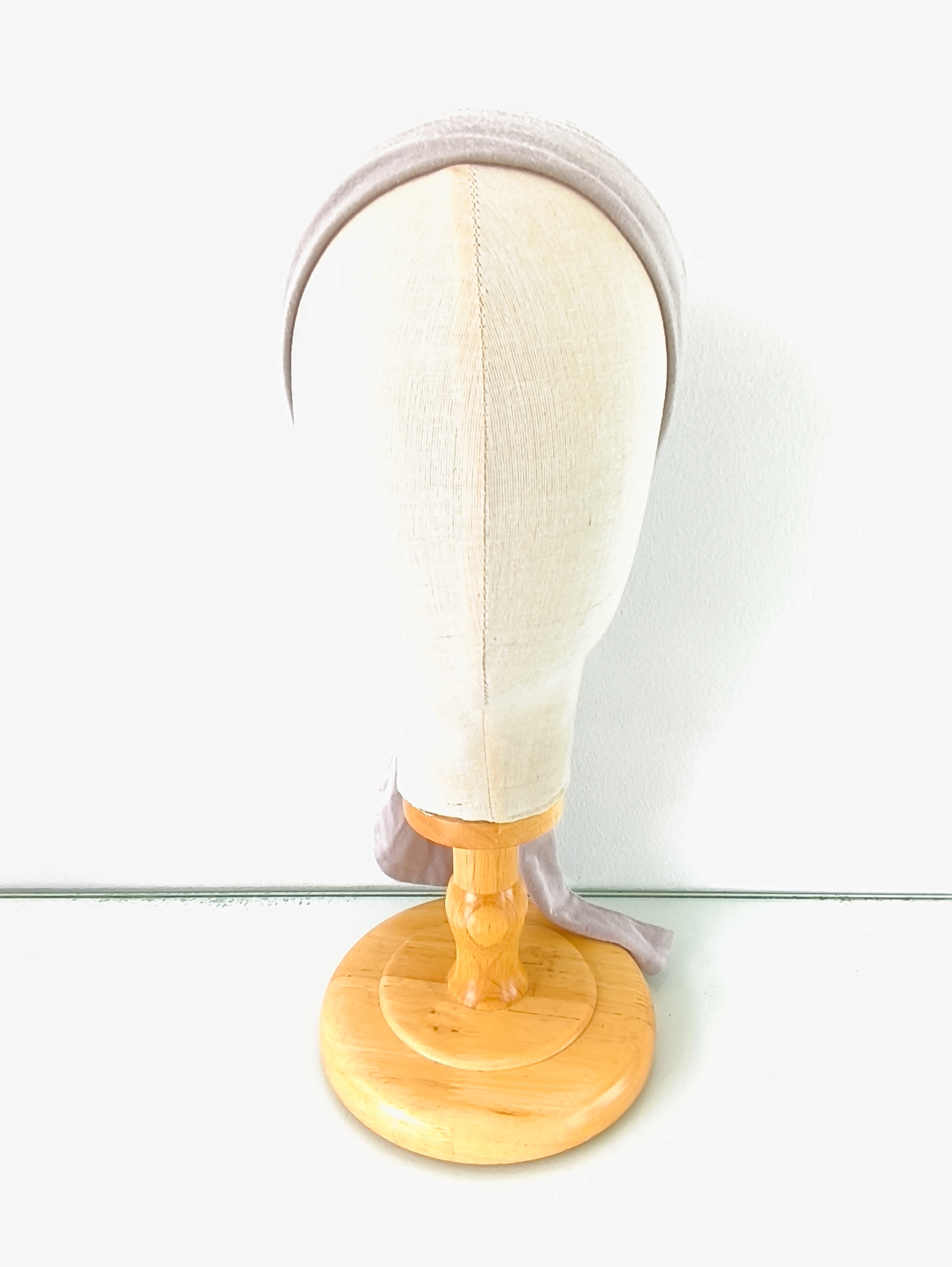 Bonnet beige 95% bambou – Image 2