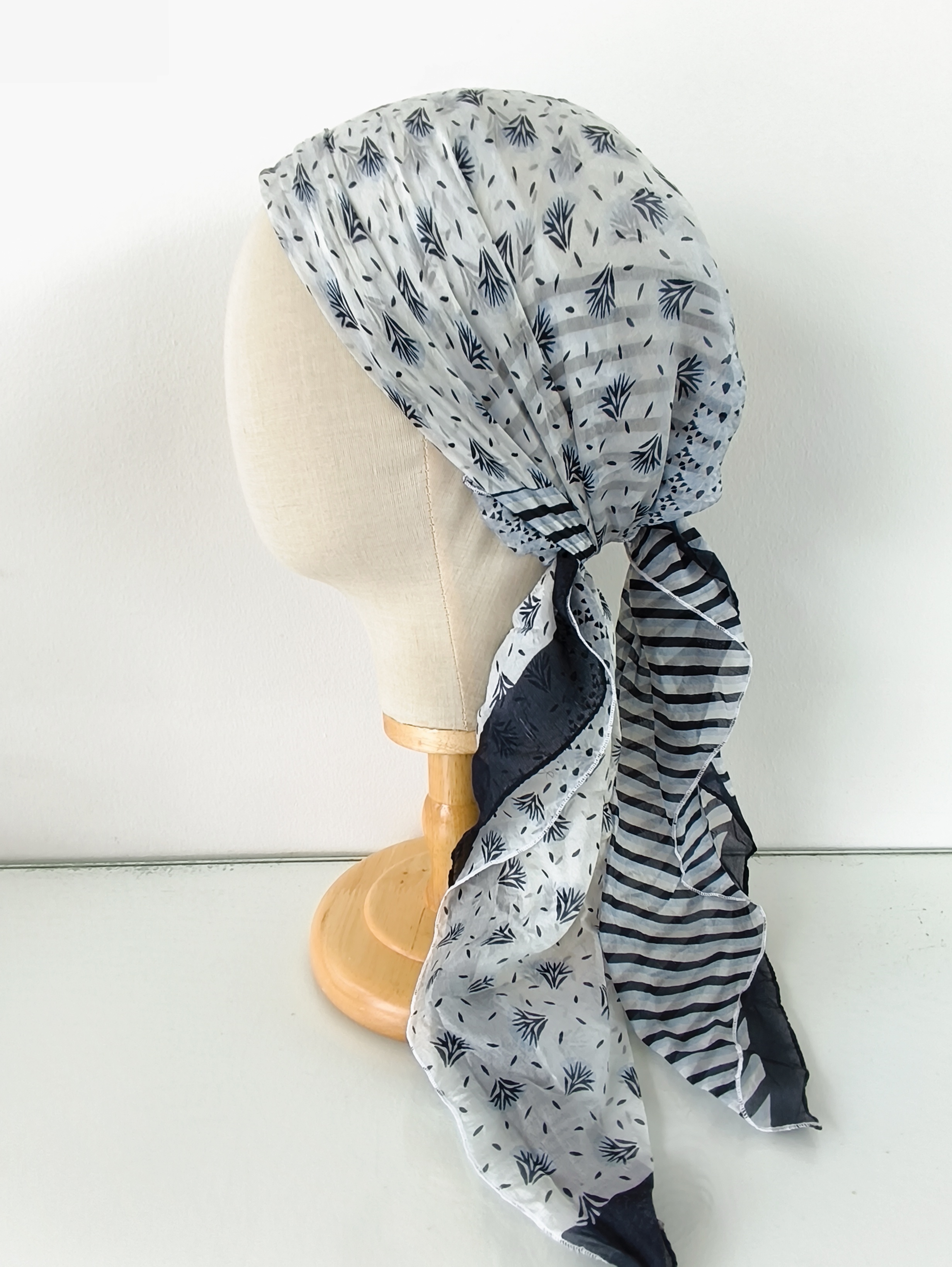 Bonnet foulard Les Bonnards en soie