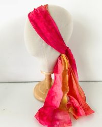 Foulard long 46x140cm en soie