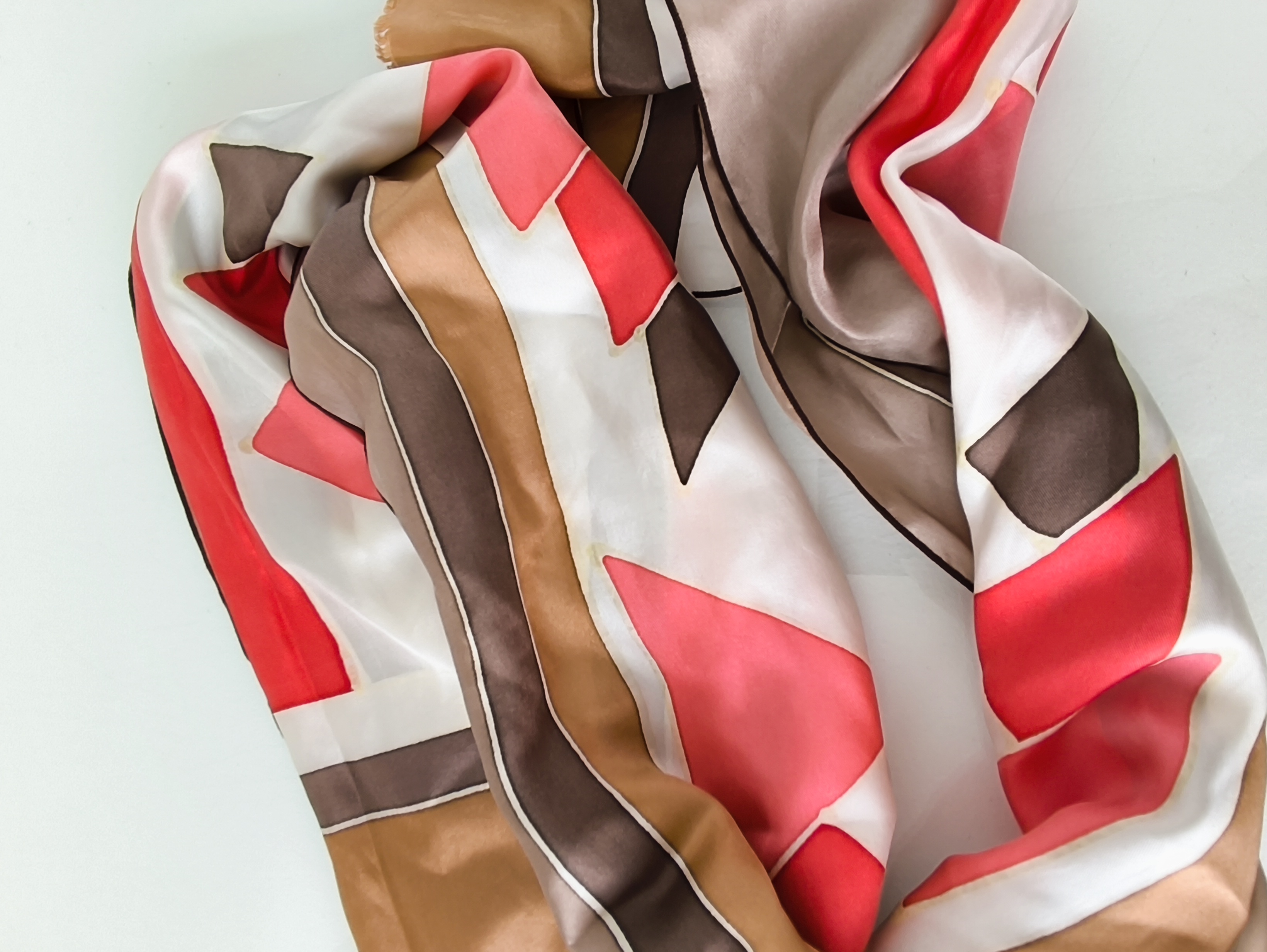 Foulard long en soie 40x135cm – Image 2