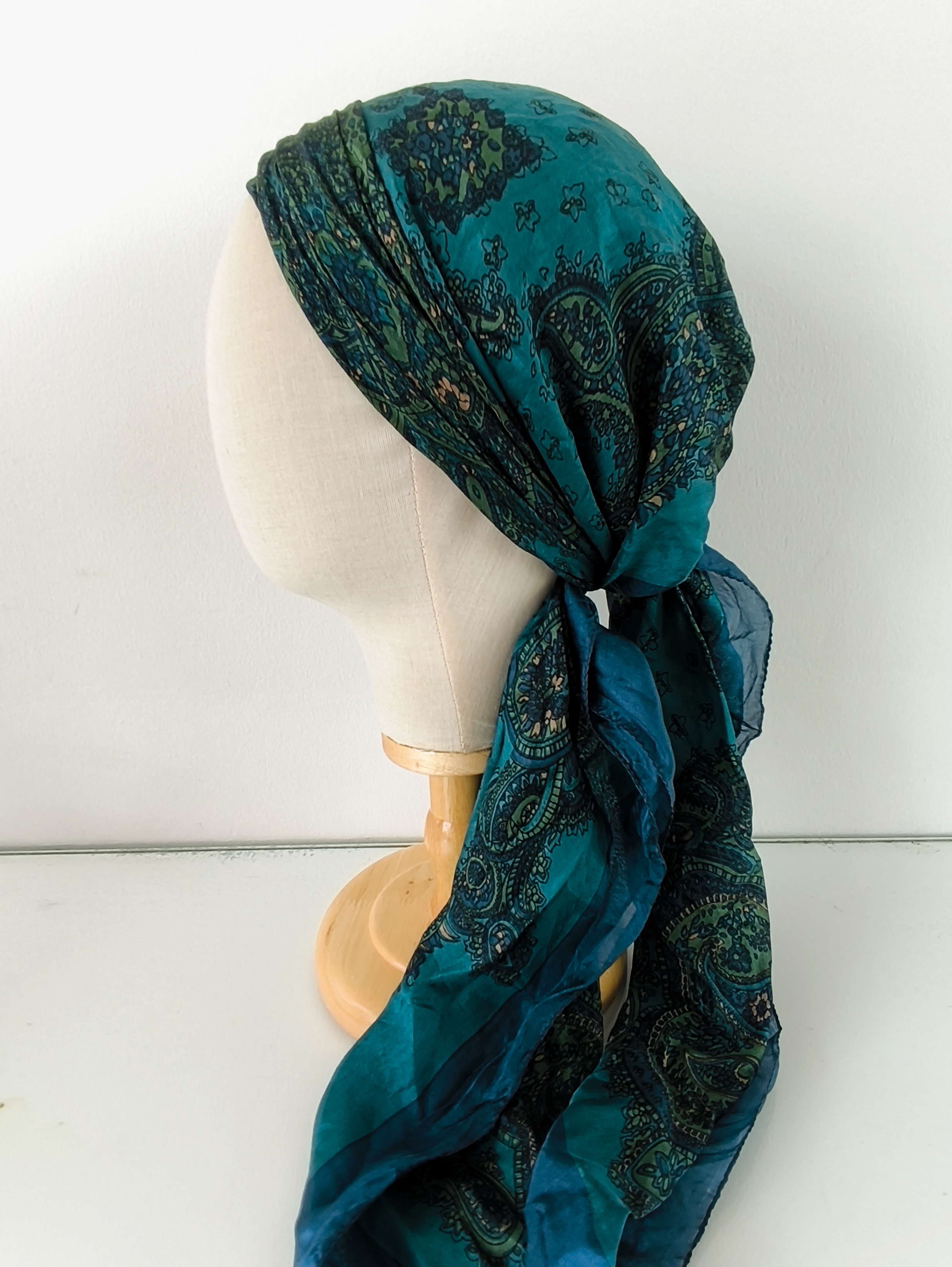 Bonnet foulard Les Bonnards en soie