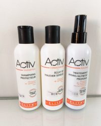 Shampoing, après shampoing et spray nourissant