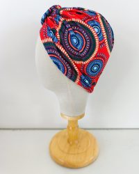 Bonnet avec fleur prénouée