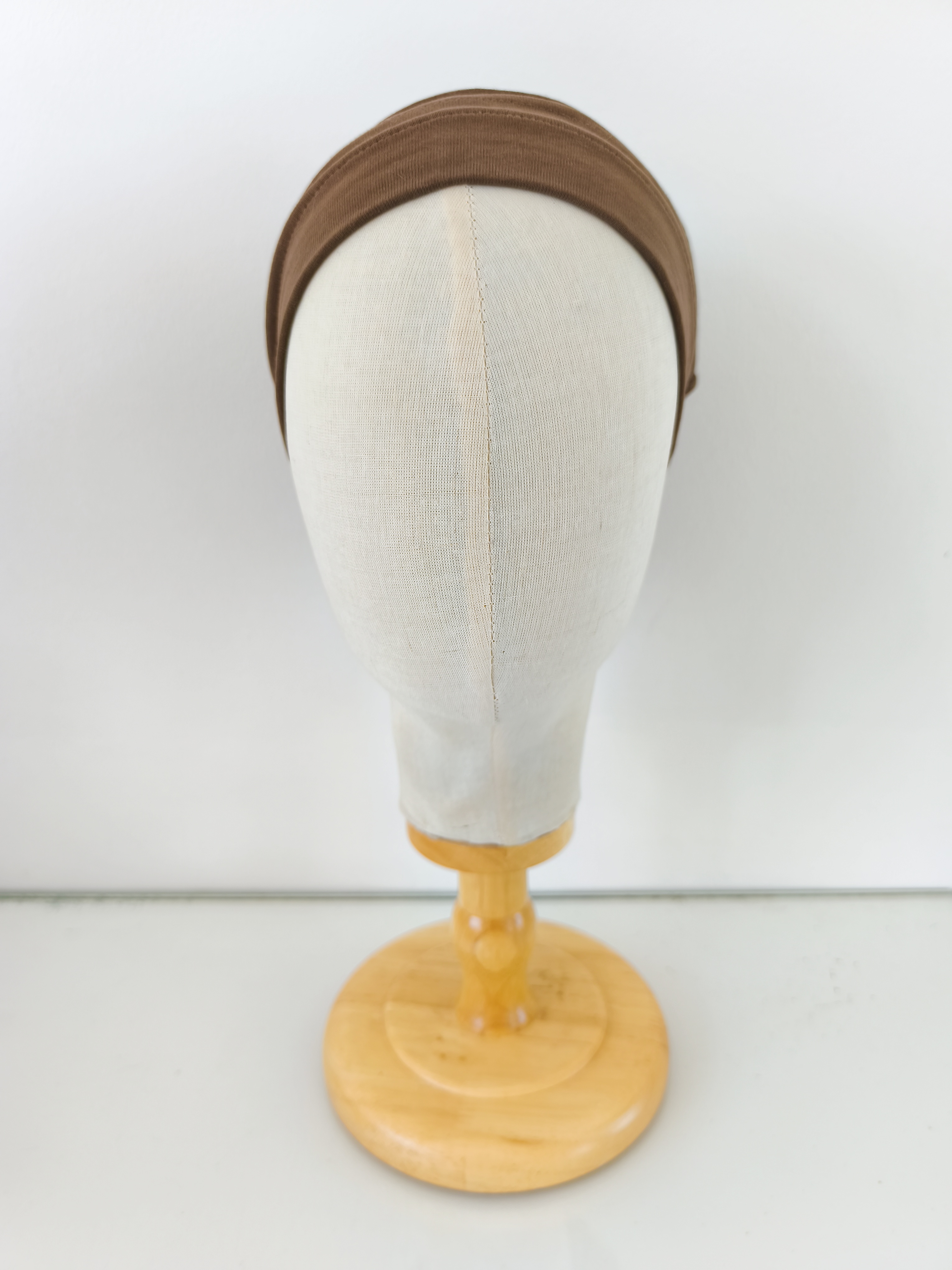 Bonnet marron OSVYO 100% coton – Image 2