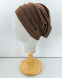 Bonnet marron OSVYO 100% coton