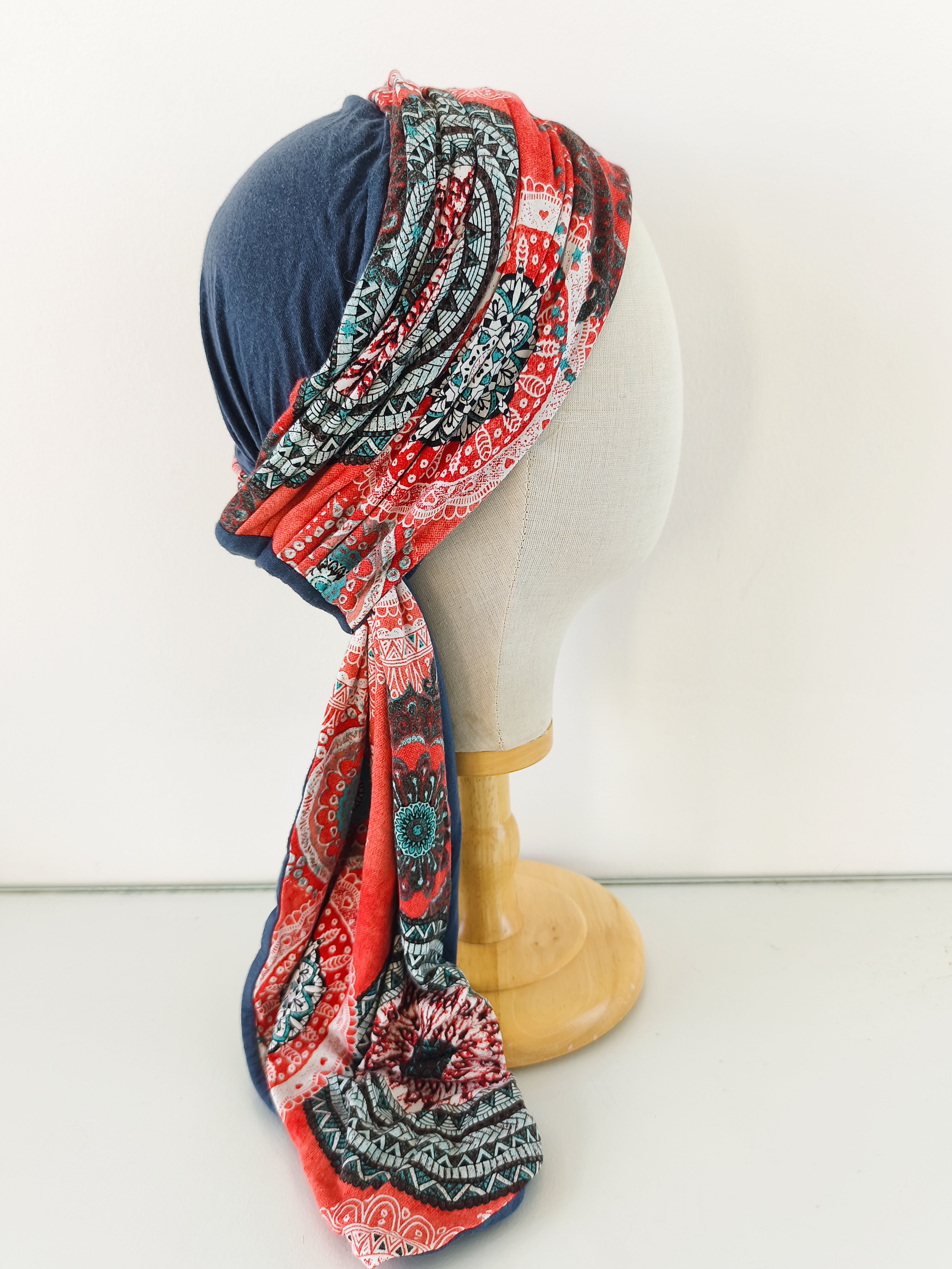 Bonnet turban 95% bambou
