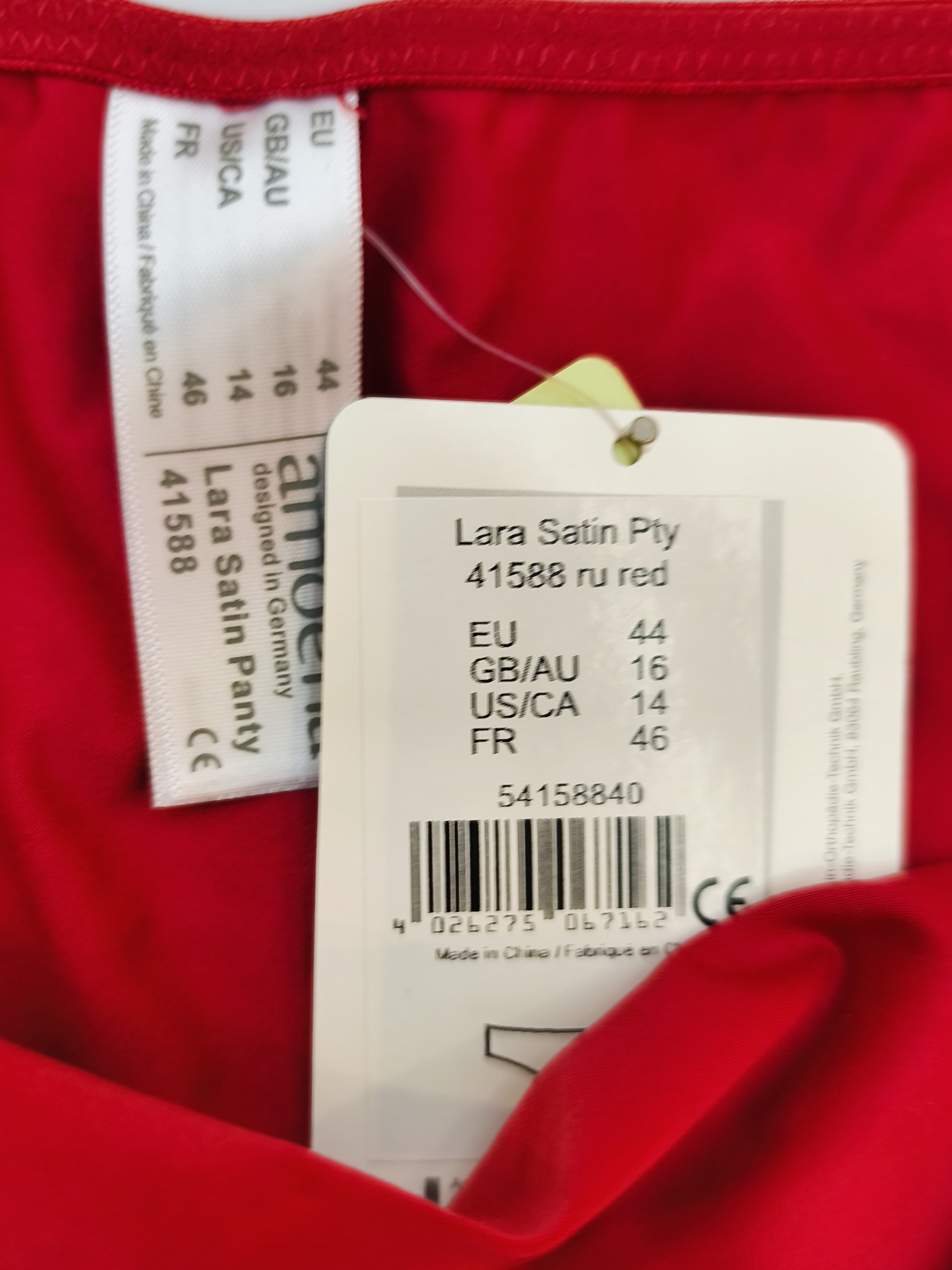 Culotte neuve Amoena Lara Satin taille 46 – Image 3