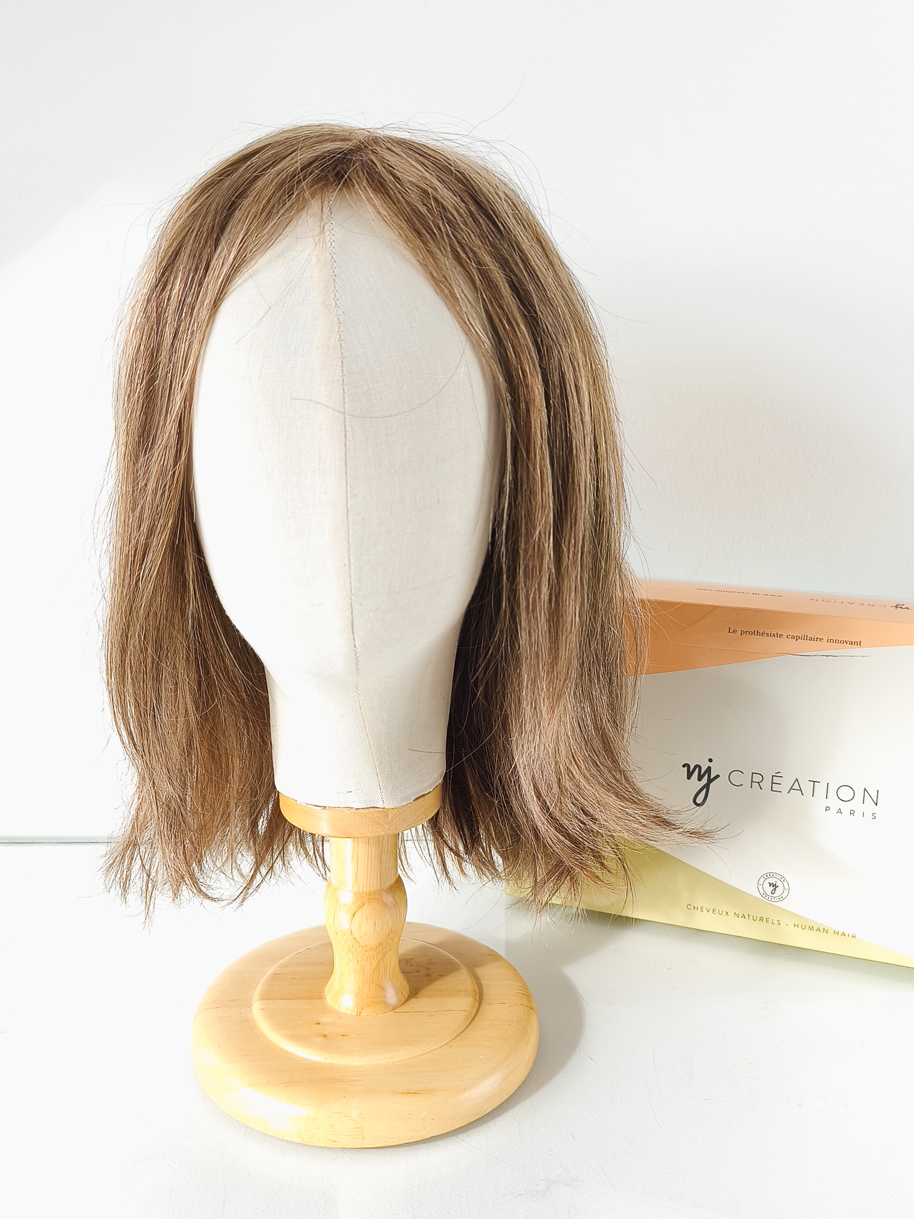 Perruque longue NJ Créations cheveux naturels (n4090)